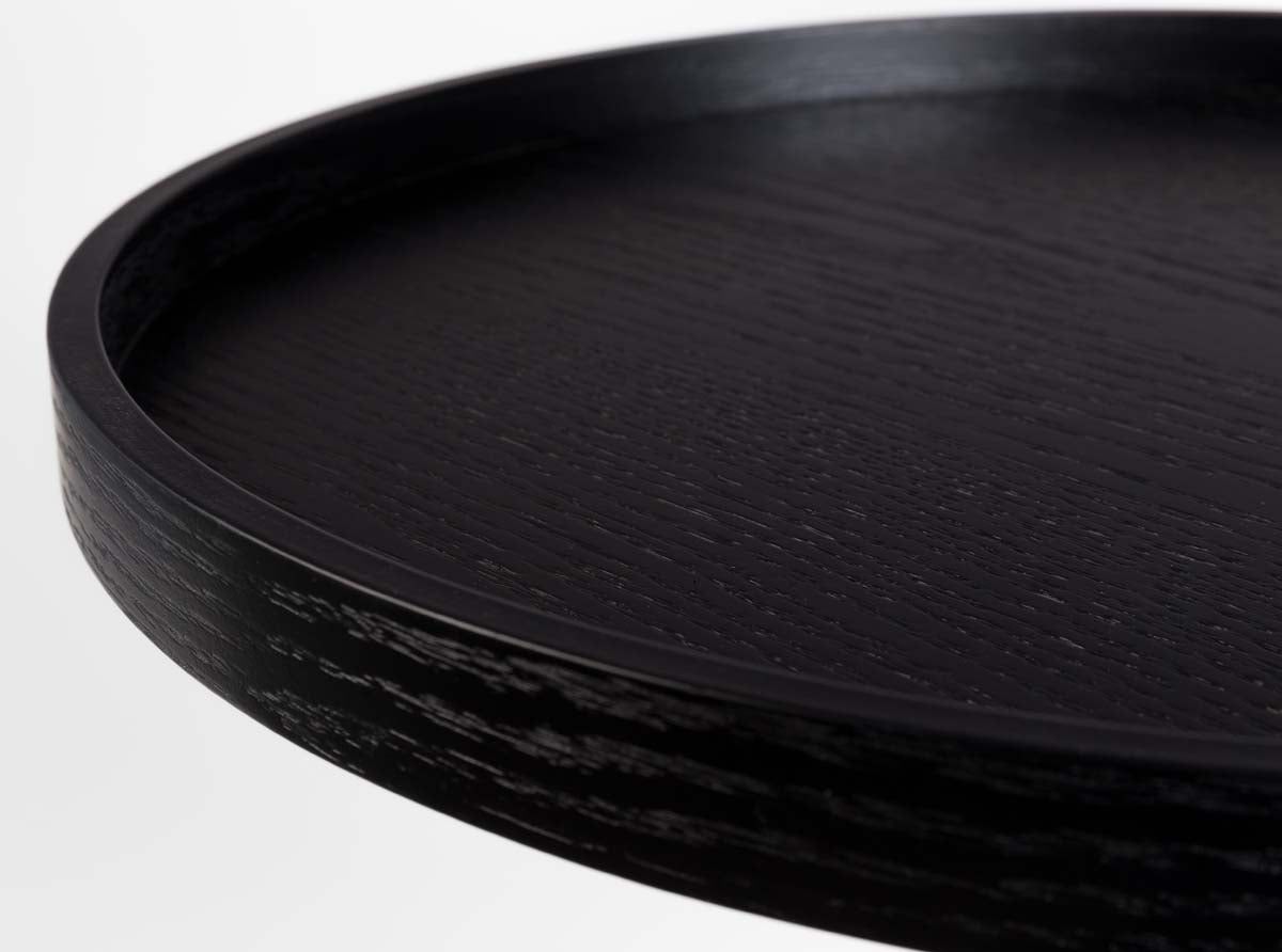 Jason Beistelltisch Ø 46cm Schwarz