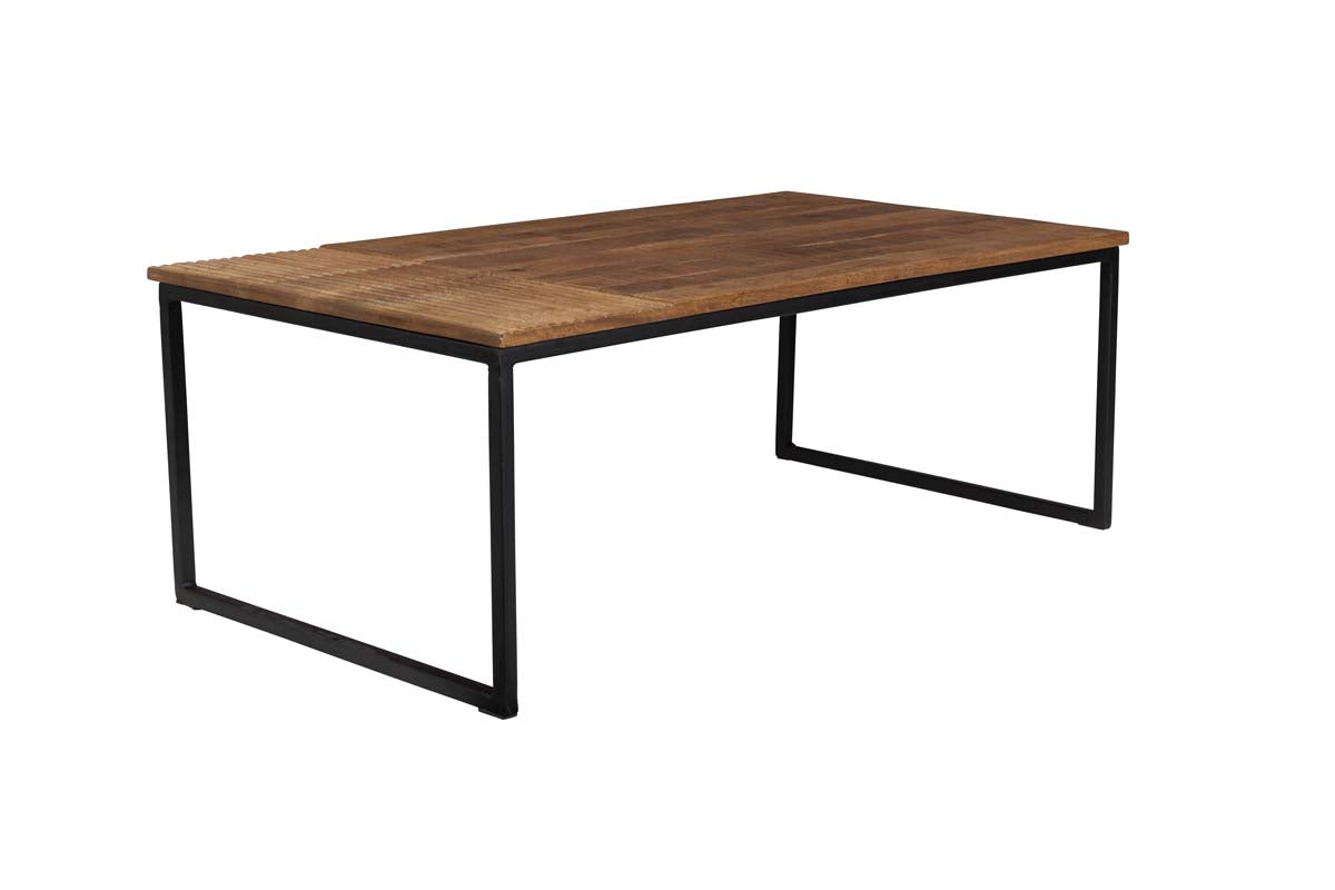 Randi Kaffeetisch Mangowood massiv Braun