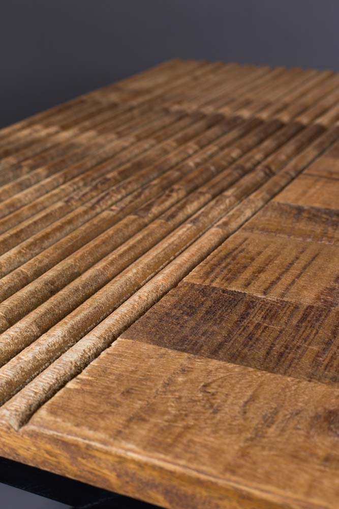 Randi Kaffeetisch Mangowood massiv Braun