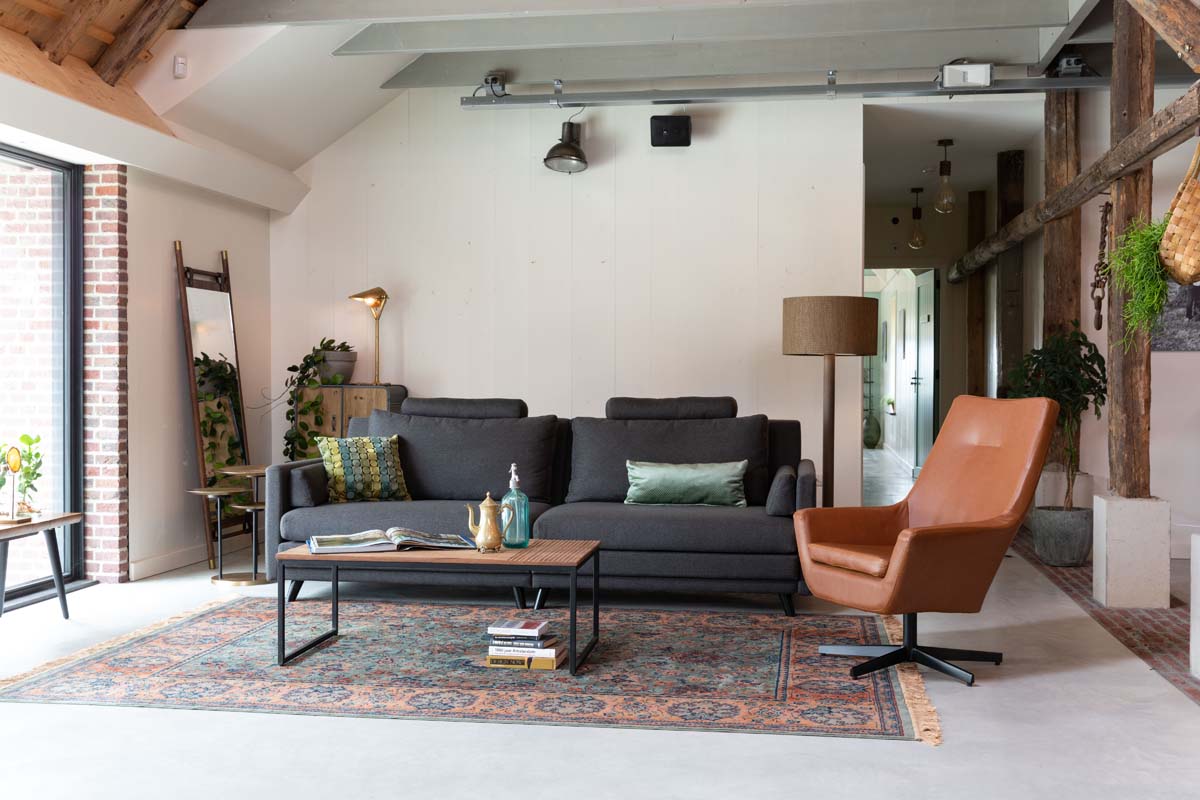 Randi Kaffeetisch Mangowood massiv Braun