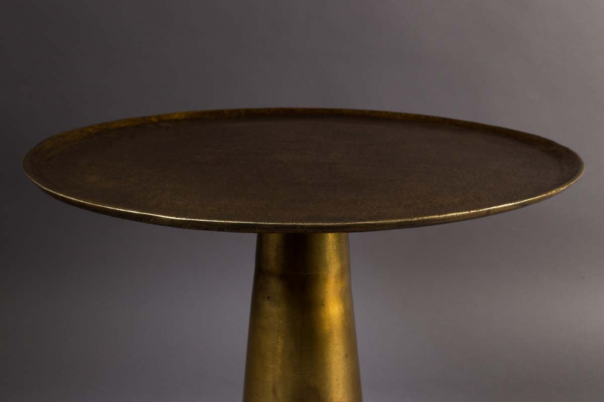 Brute Beistelltisch Goldbraun