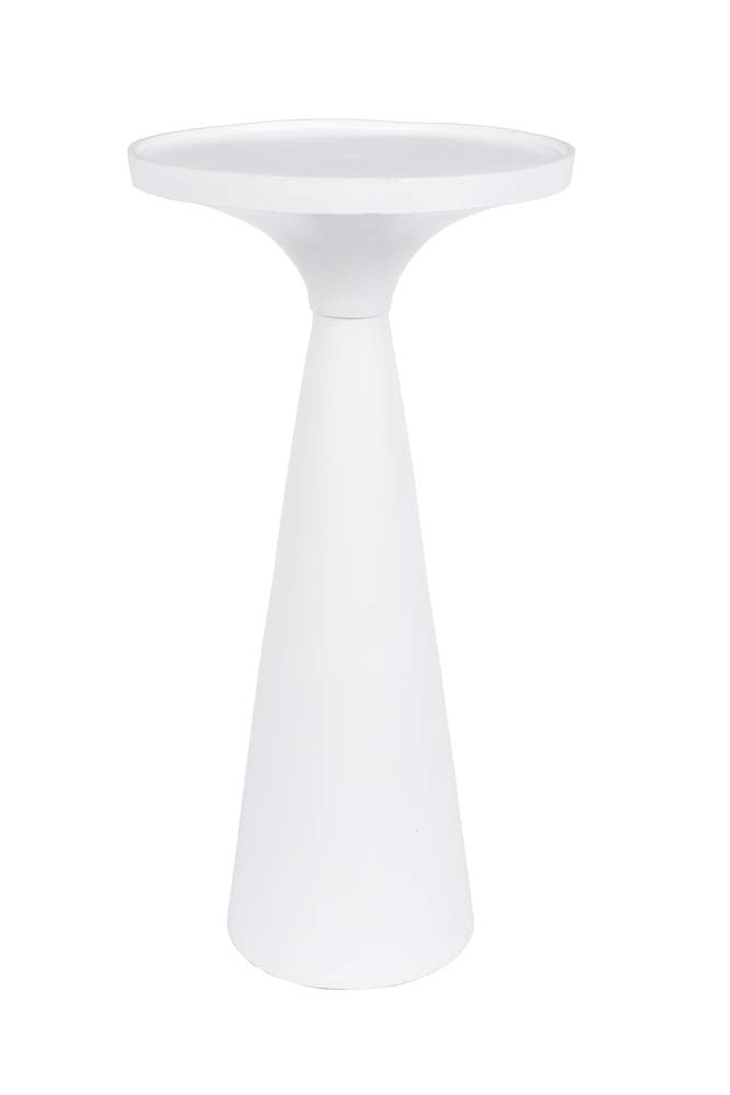 Floss Beistelltisch Ø 28cm Weiß