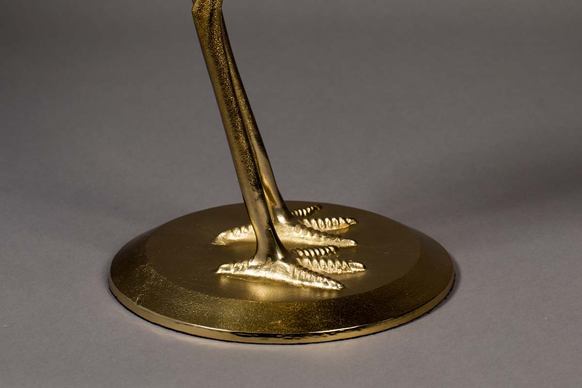 Crane Beistelltisch Gold