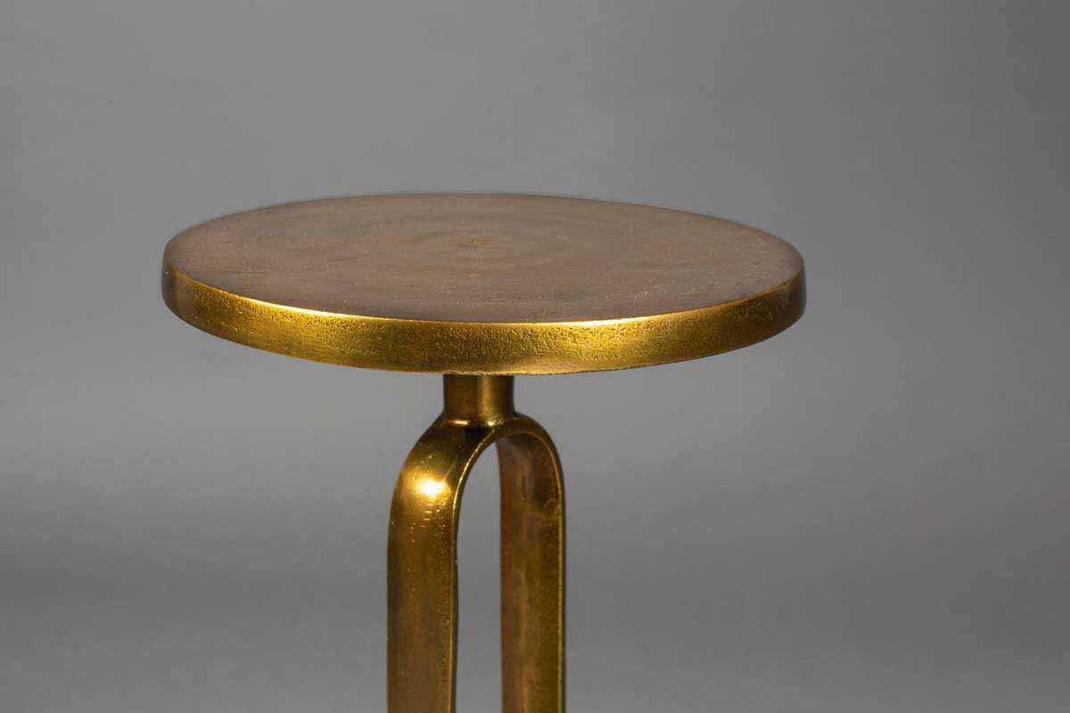 Sandook Beistelltisch Ø23cm Gold