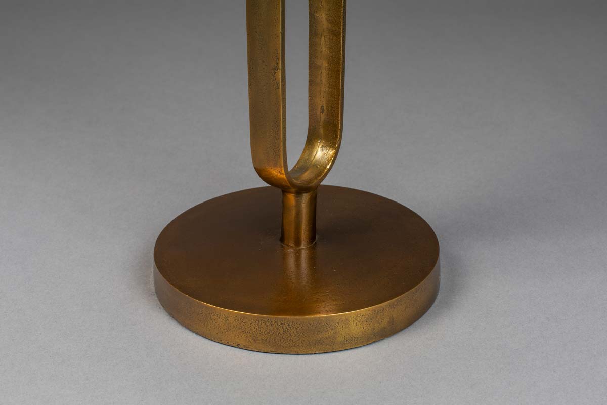 Sandook Beistelltisch Ø23cm Gold