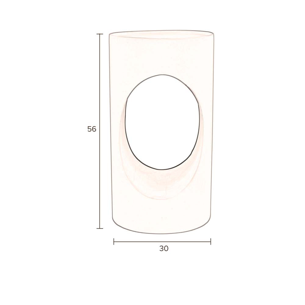 Sai Beistelltisch Ø30cm Taupe