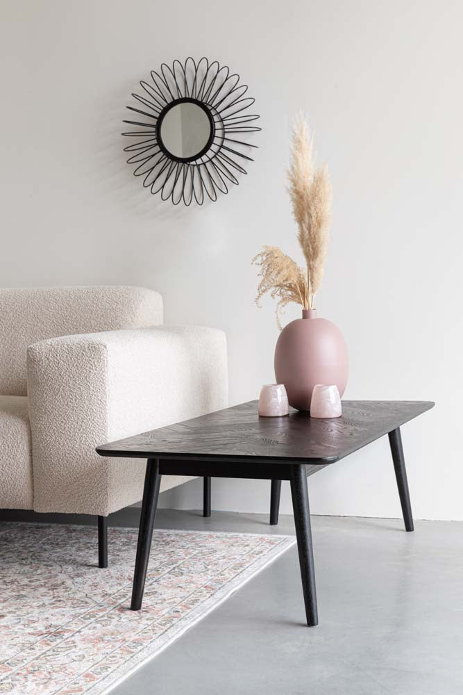Beistelltisch FABIO 120x60 Schwarz