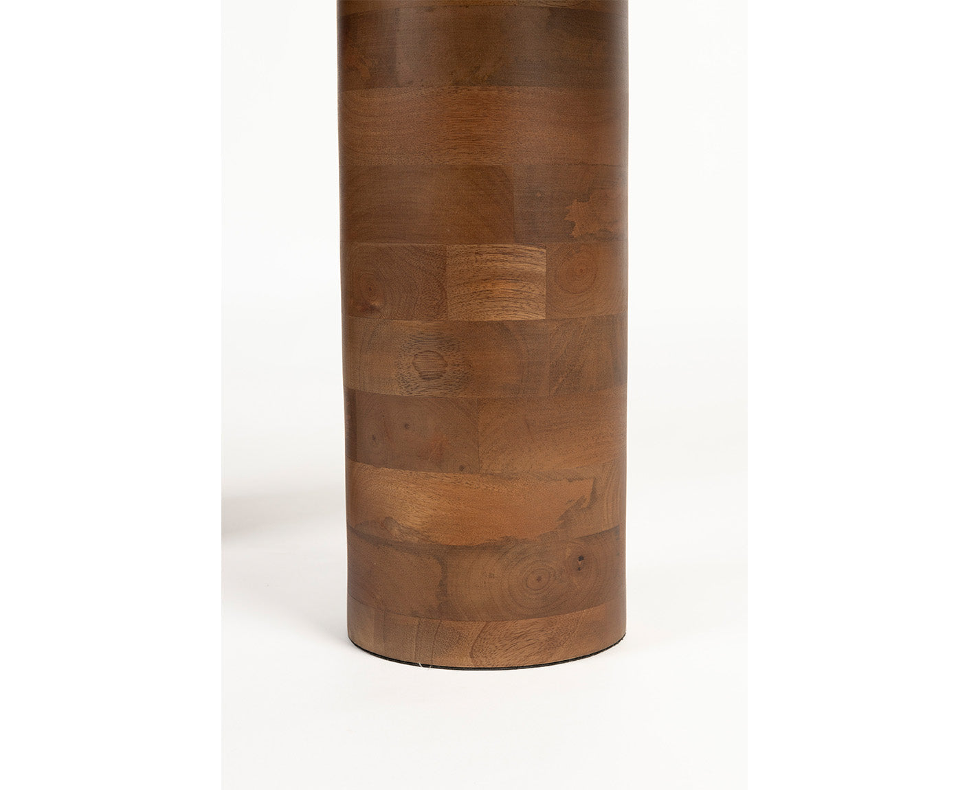 Kouk Couchtisch Oval Marmor / Massivholz Mango