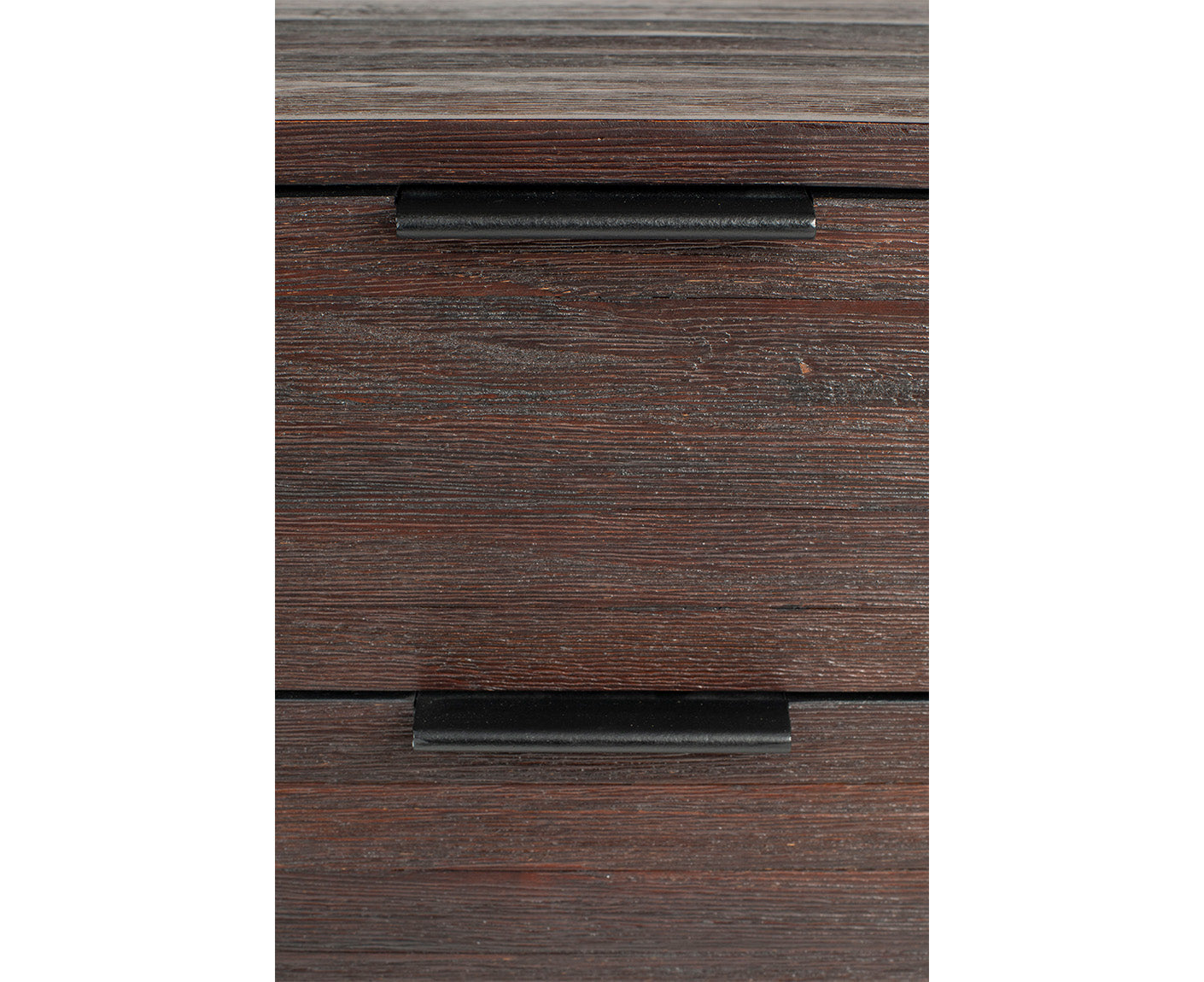 Webster Nachttisch Teak / Schwarz
