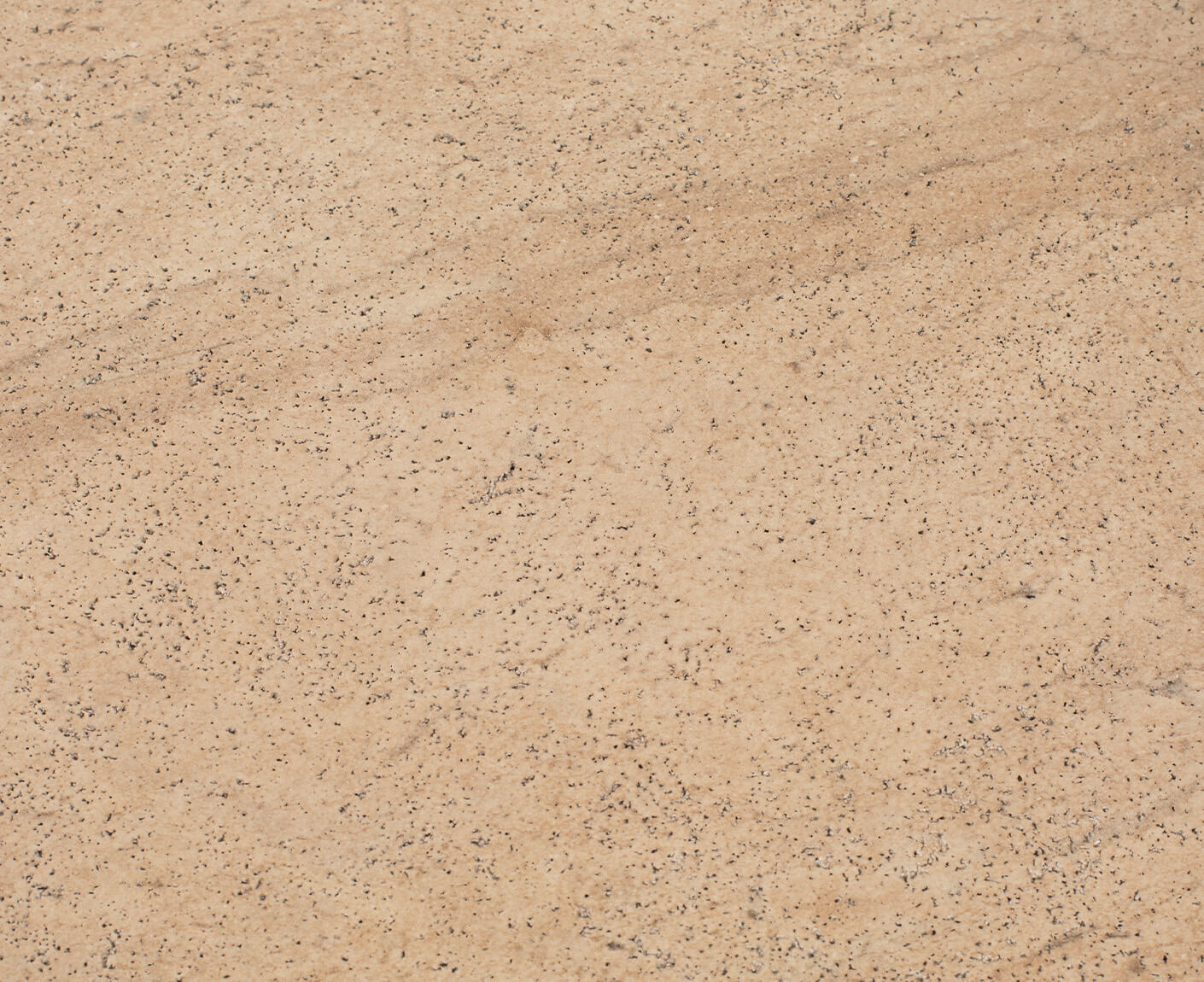 Noble Couchtisch Oval 100 x 50 cm Beton / Beige-Travertin