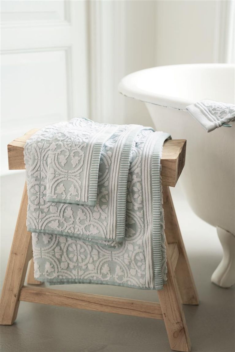 Tile de Pip Waschlappen 3er-Set 16x22 cm Hellblau