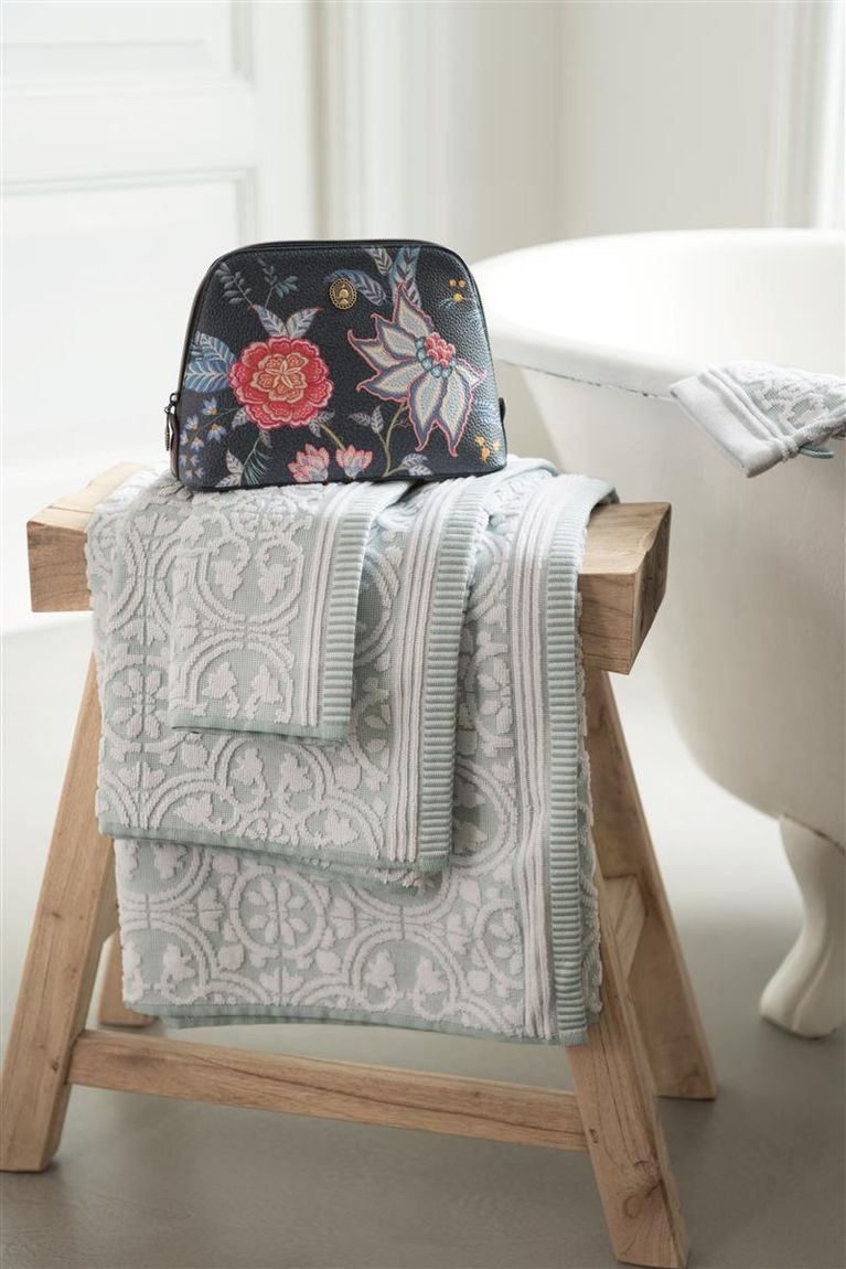 Tile de Pip Waschlappen 3er-Set 16x22 cm Hellblau