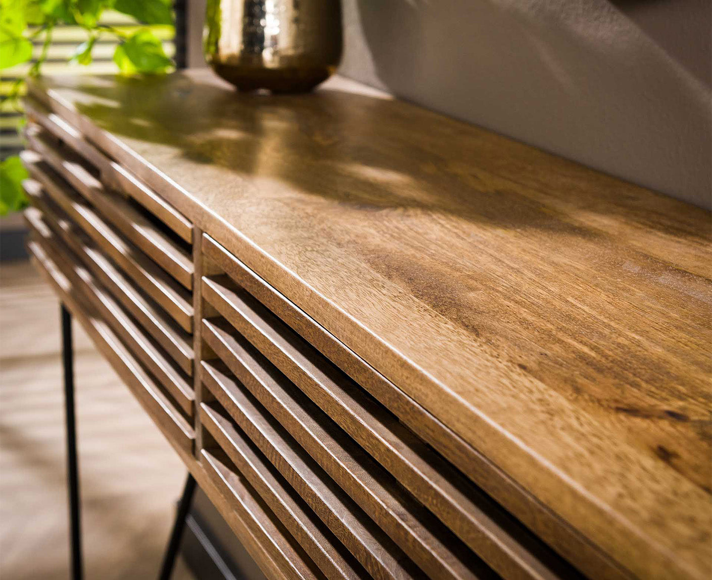 Tweak Sekretär mit 2 Schubladen Mangoholz Massiv