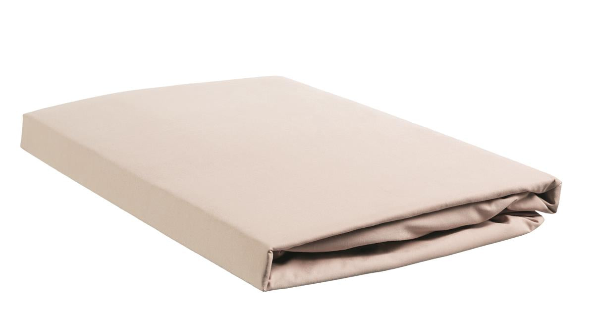 Bamboo Uni HL Spannbettlaken Sand