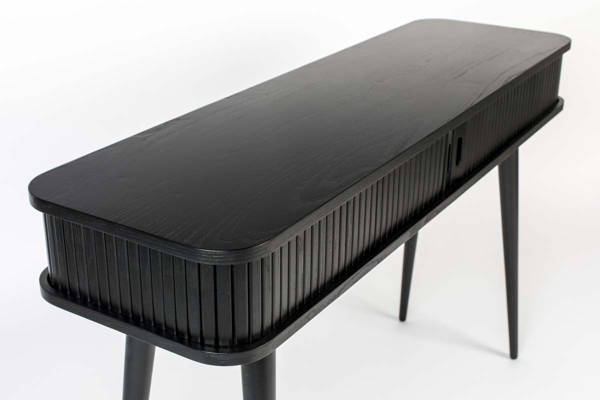 Barbier Konsolentisch 120x35 cm Schwarz