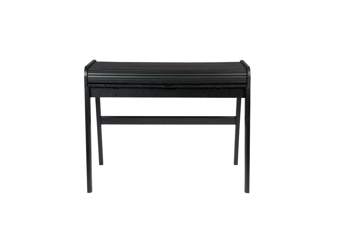 Barbier Schreibtisch 110x77 cm Schwarz