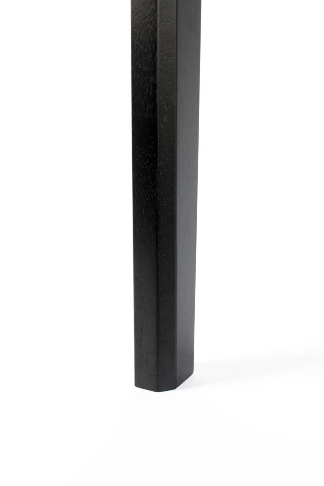 Barbier Schreibtisch 110x77 cm Schwarz