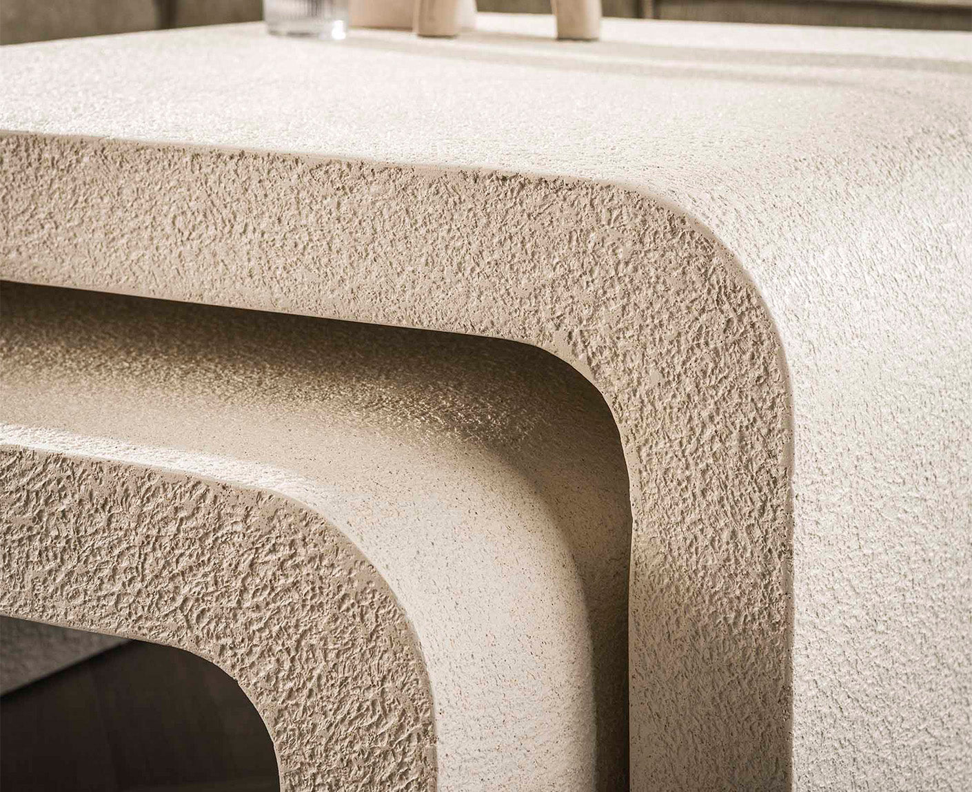 Couchtisch 2er Set Bend Stone