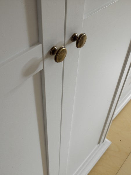 Paris Kleiderschrank 2-türig Weiß