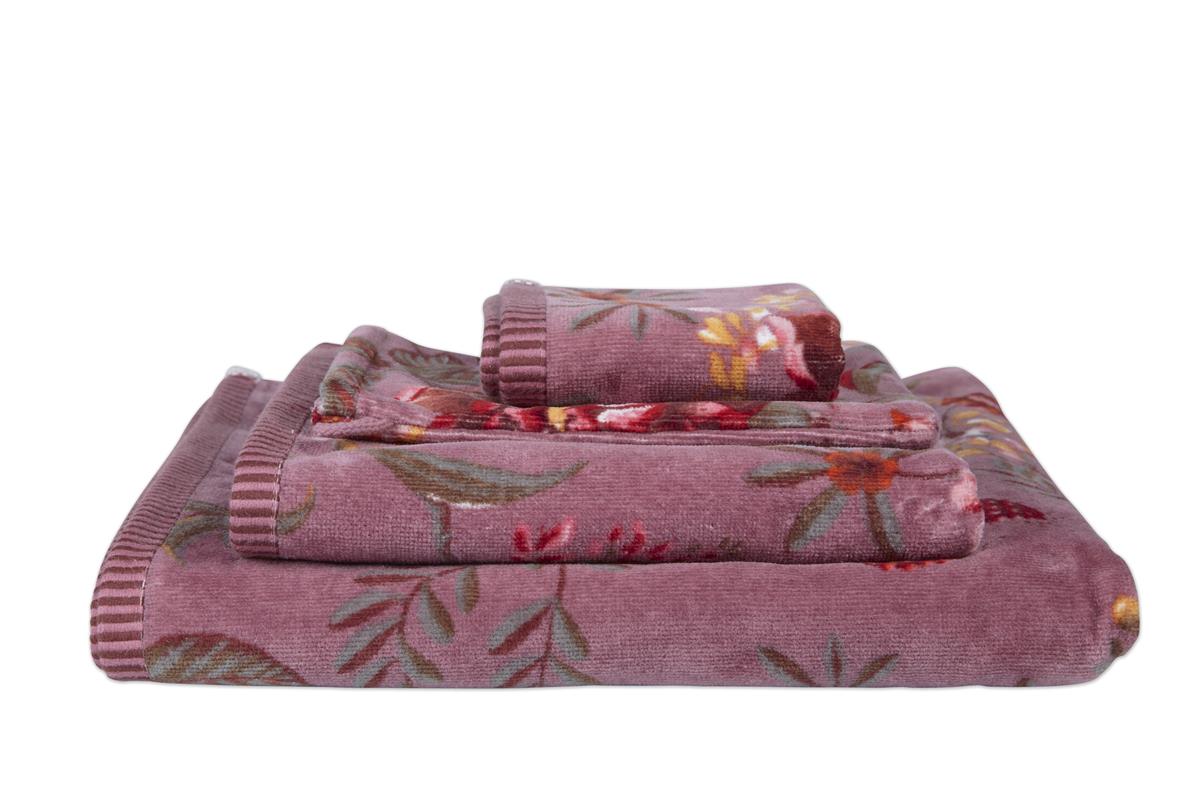 Secret Garden Waschlappen 3er-Set 16x22 cm Hellviolett