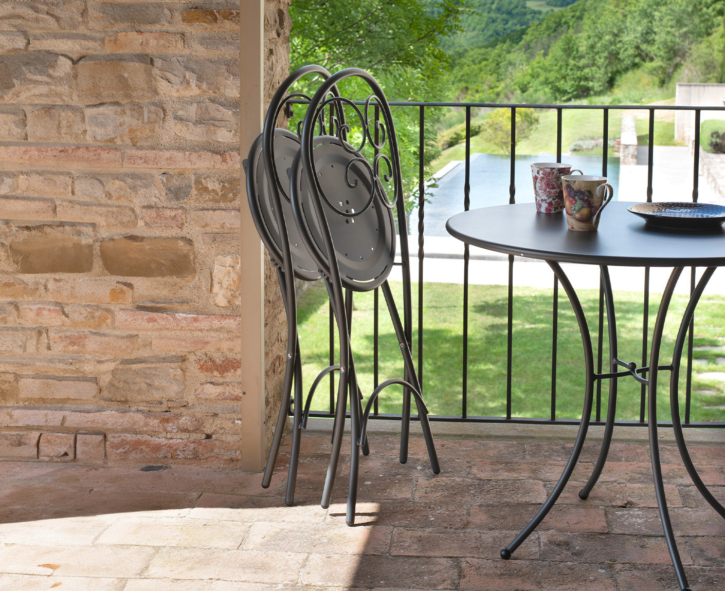 Emu Pigalle 4er Set Gartenstühle klappbar