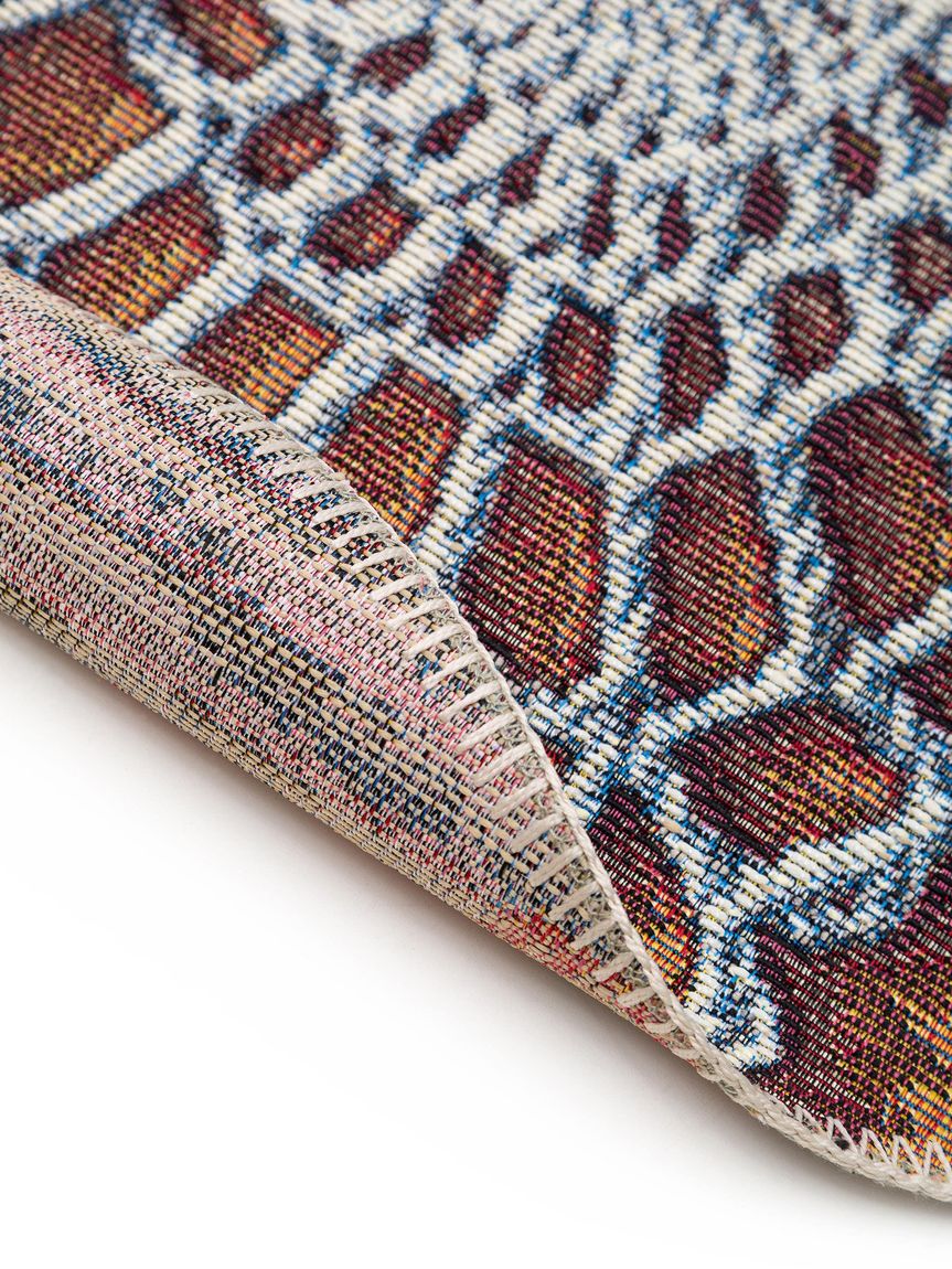 In- & Outdoor Teppich rund Kenya Ø 160 cm rund Bunt
