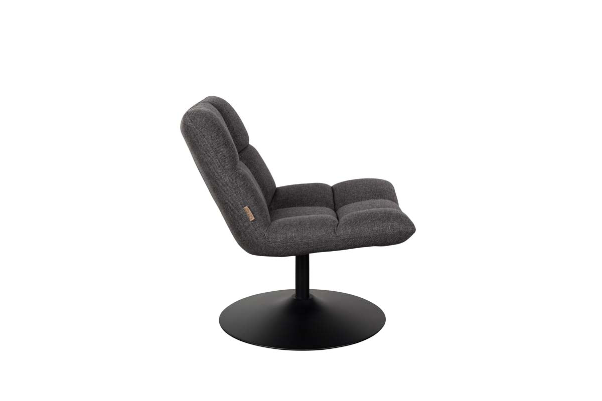 Bar Lounge-Sessel Dunkelgrau