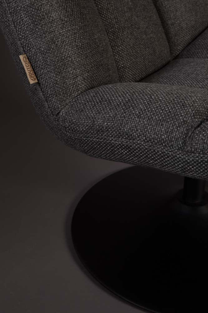 Bar Lounge-Sessel Dunkelgrau