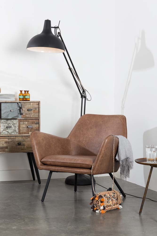 Bon Lounge-Sessel Braun