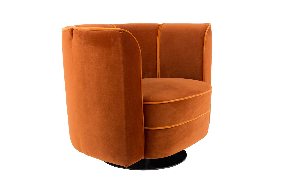 Flower Lounge-Sessel Orange