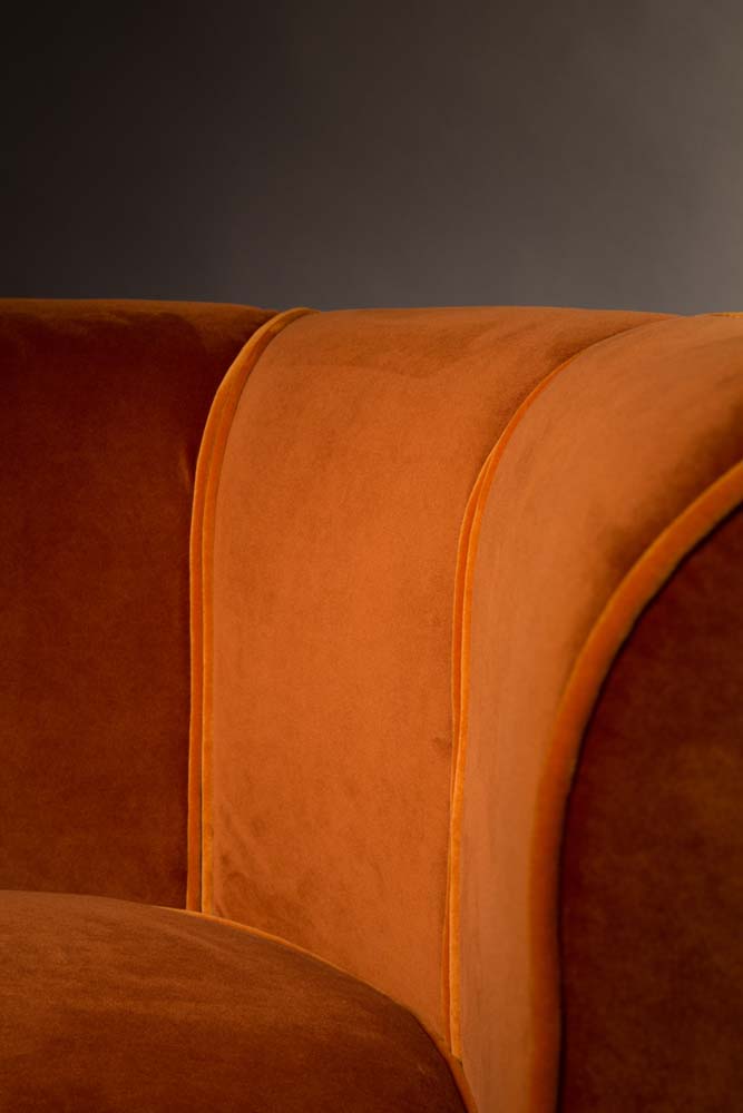 Flower Lounge-Sessel Orange