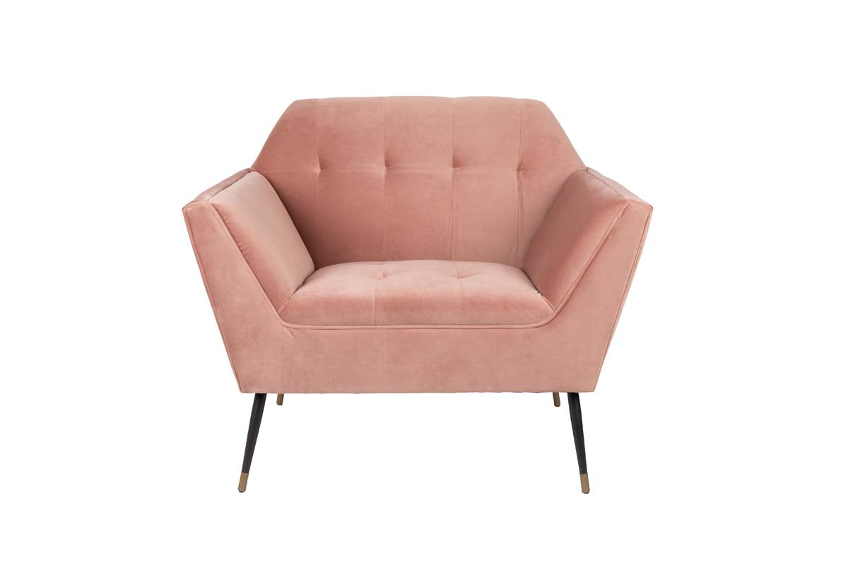 Kate Lounge-Sessel Rosa