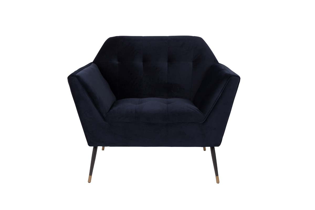 Kate Lounge-Sessel Dunkelblau