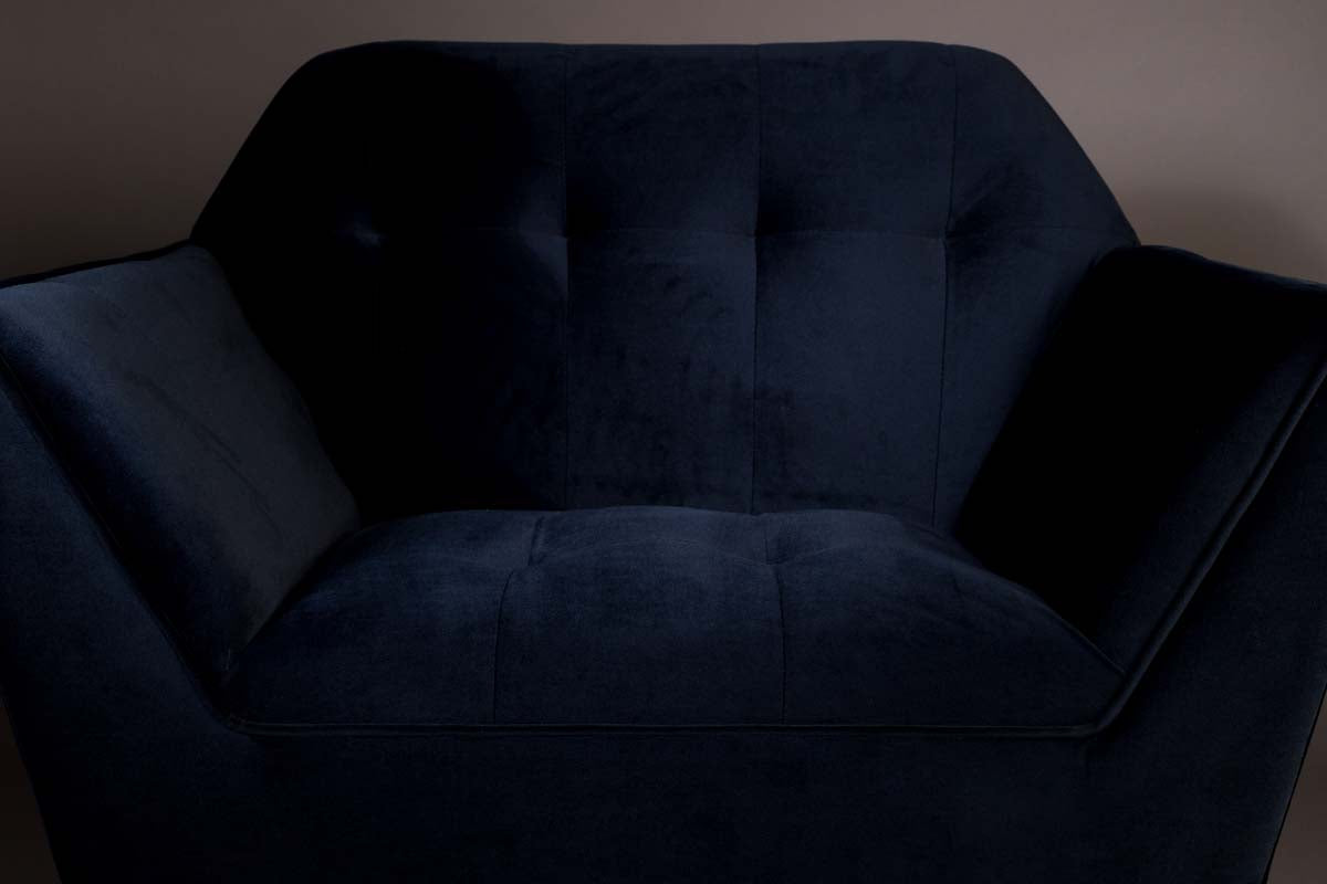 Kate Lounge-Sessel Dunkelblau