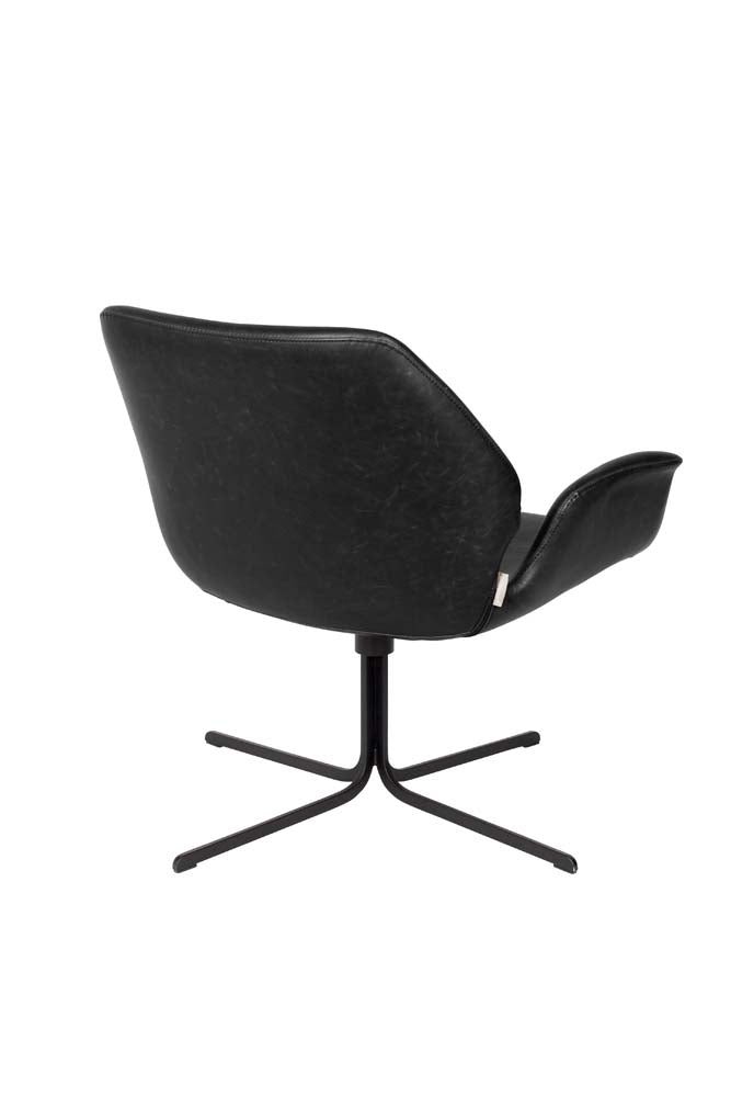 Nikki Lounge Sessel Schwarz