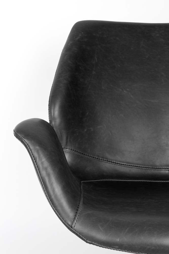 Nikki Lounge Sessel Schwarz