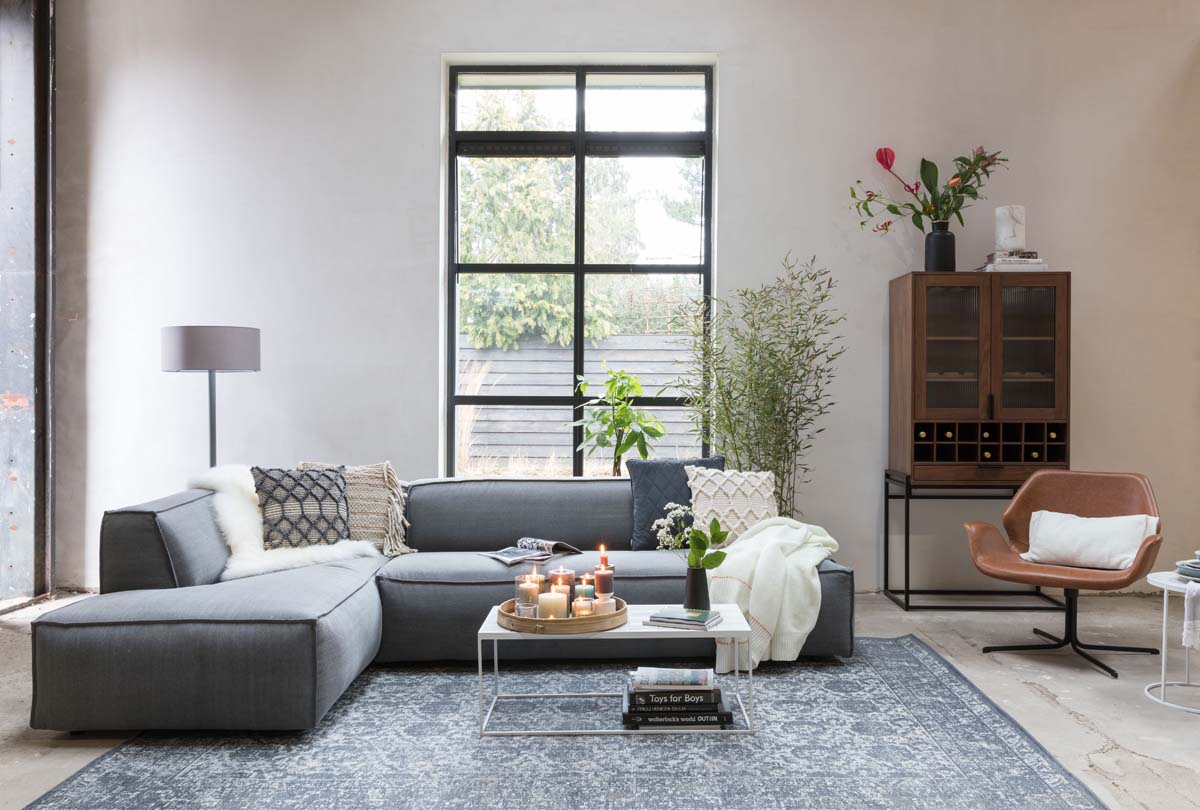 Nikki Lounge Sessel Braun