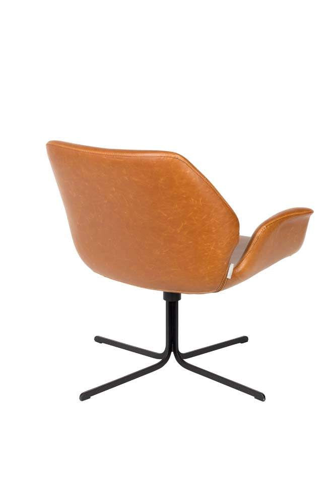Nikki Lounge Sessel Braun
