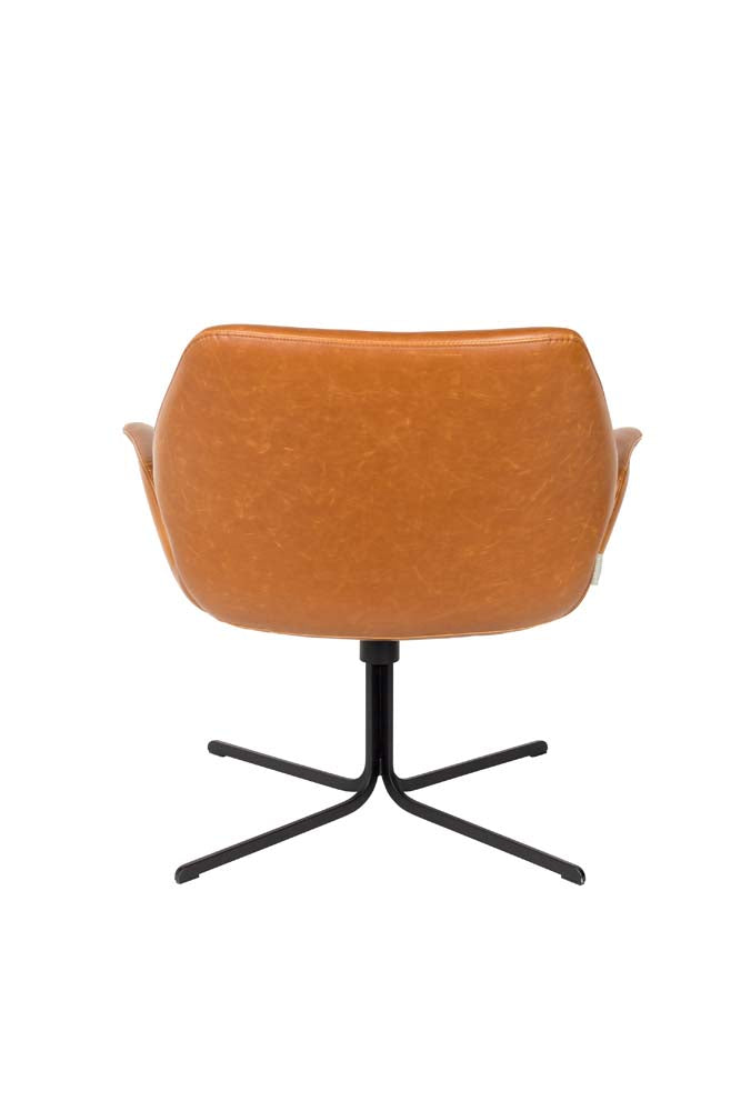Nikki Lounge Sessel Braun