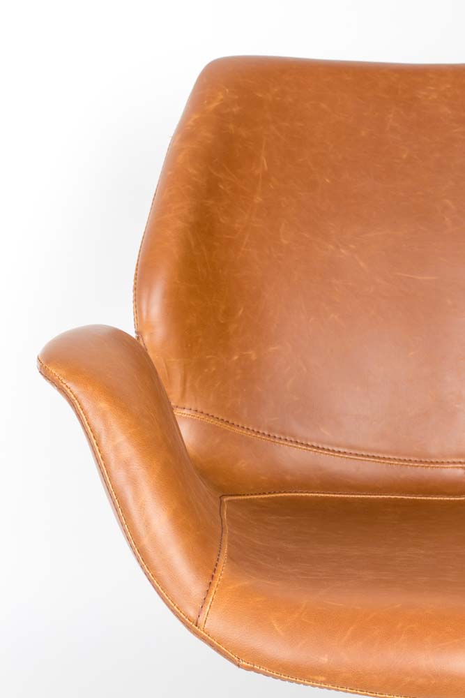 Nikki Lounge Sessel Braun