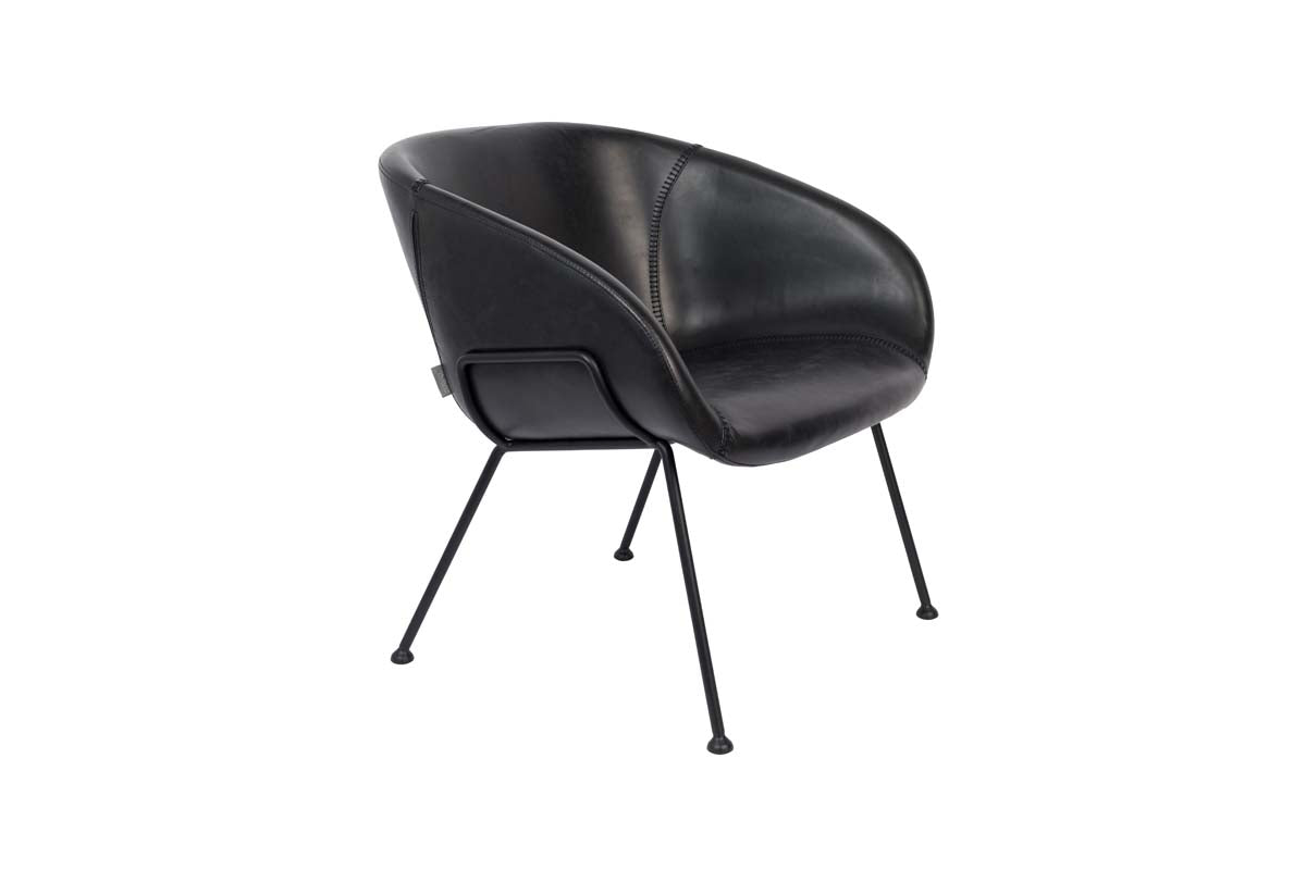 Feston Lounge Sessel Schwarz