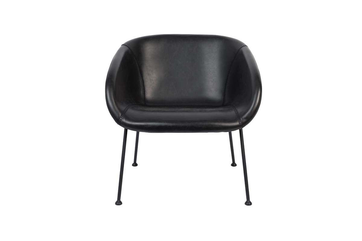 Feston Lounge Sessel Schwarz
