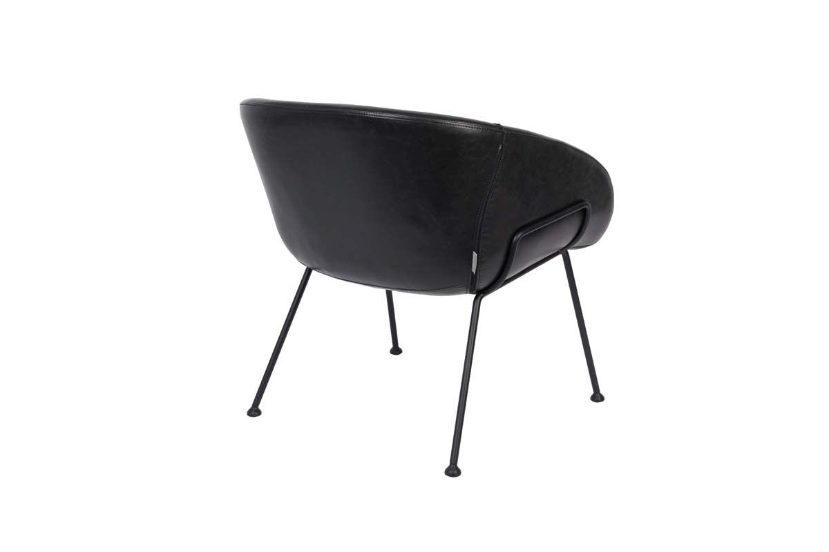 Feston Lounge Sessel Schwarz