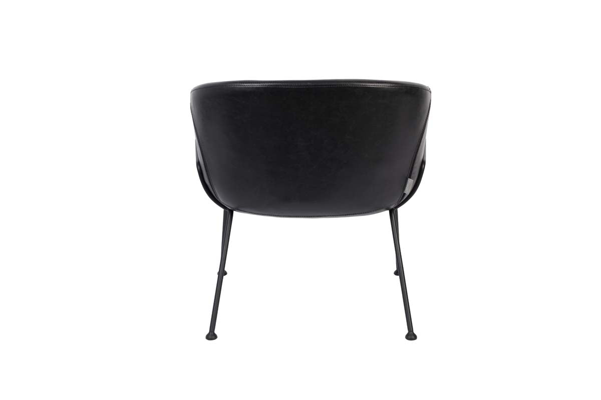 Feston Lounge Sessel Schwarz