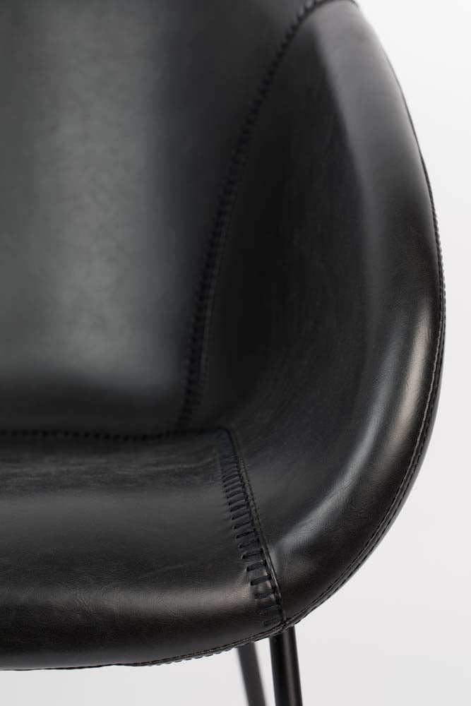 Feston Lounge Sessel Schwarz