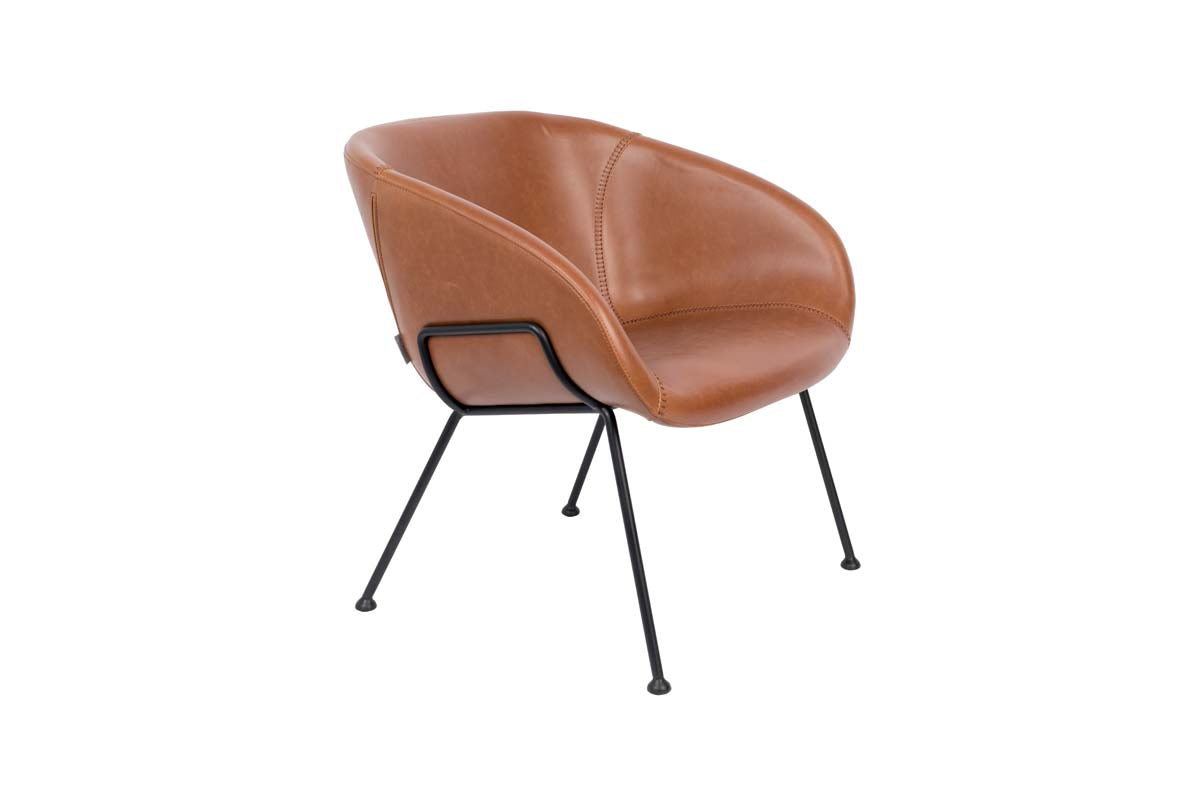 Feston Lounge Sessel Braun