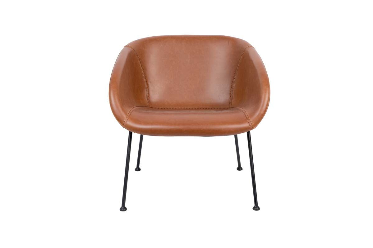 Feston Lounge Sessel Braun