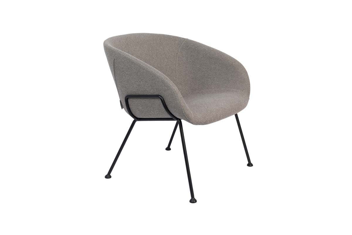 Feston Lounge Sessel Hellgrau