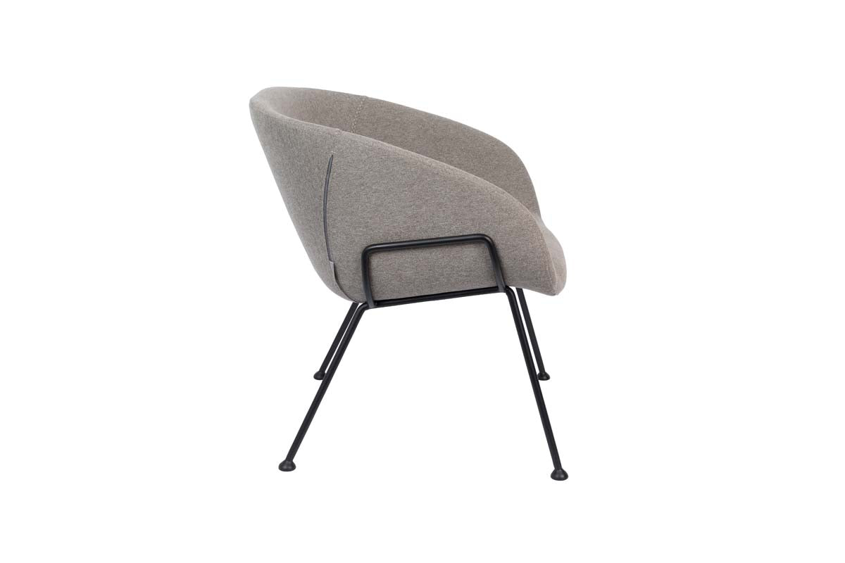 Feston Lounge Sessel Hellgrau