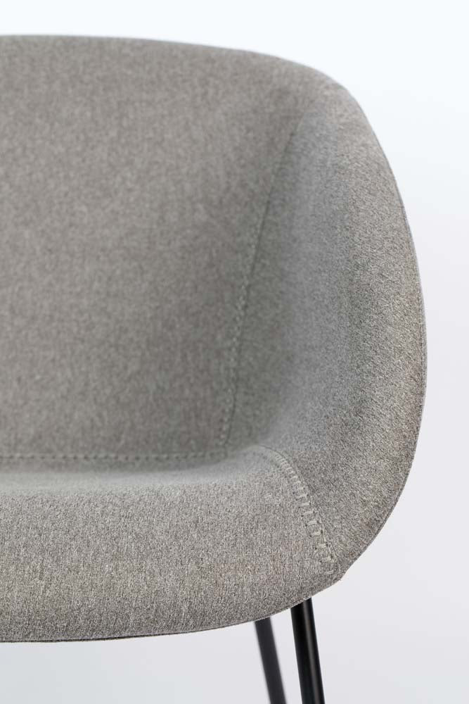 Feston Lounge Sessel Hellgrau